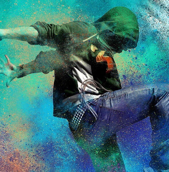 Acciones de Photoshop: Color Dust Photoshop Action 1 colordusth-accion_2