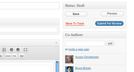Control editorial en WordPress