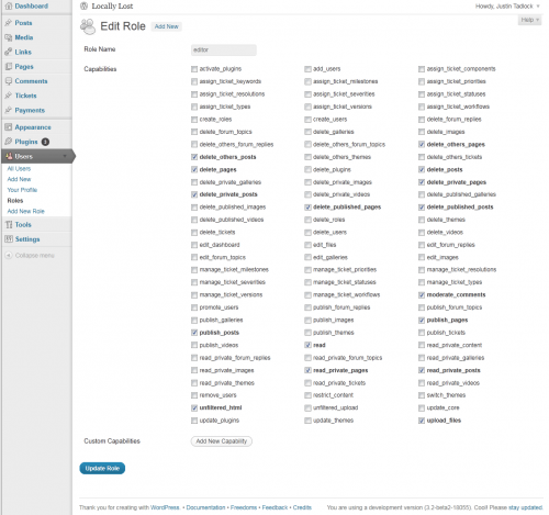 Control editorial en WordPress