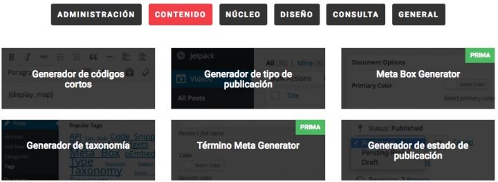 Genera código de WordPress rápidamente con Generate WP Genera código de WordPress rápidamente con Generate WP