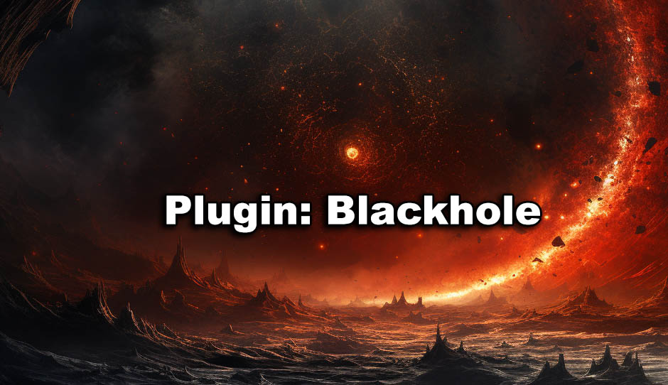 imagen alusiva a un agujero negro